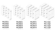 Garderobenschrank Bisley ML03S1 - 2