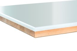 Arbeitsplatten mit PP und PE Platte, 1500 / 2000 x 750 mm
