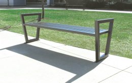Parkbank aus Metall Nevada