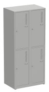 Garderobenschrank A82424W.2.09.2.4 , doppelstöckig