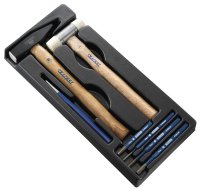 Set mit Schlagwerkzeug