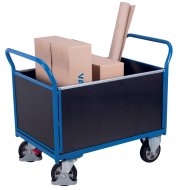 Vierwandwagen mit Siebdruckplatte, sw-700.465 (4 Modelle), Tragkraft 1000 kg