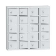 Schließfachschrank 20 Fächer