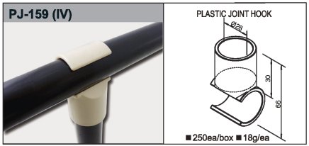 Verbinder PJ-159, Kunststoff - 1