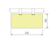 Hängetasche für Etiketten NP-0220 - 2