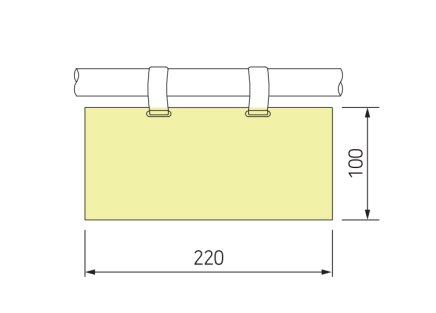 Hängetasche für Etiketten NP-0220 - 2