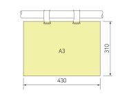 Hängetasche für Etiketten NP-0430 - 2