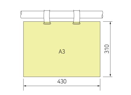Hängetasche für Etiketten NP-0430 - 2