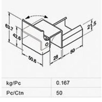 Klappverbindung für Strecke PM-4010SK - 2