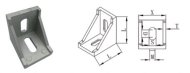 90° Winkel, 40 x 35 mm KBA-40