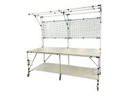 Werkbank 23080393, fahrbar, laminierte Arbeitsplatte - 1