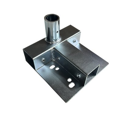Mittelhalter für Lenkrollen mit Anschraubplatte SJ-2SV - 1
