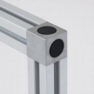 Würfelförmiger Verbinder 40x40. - 1