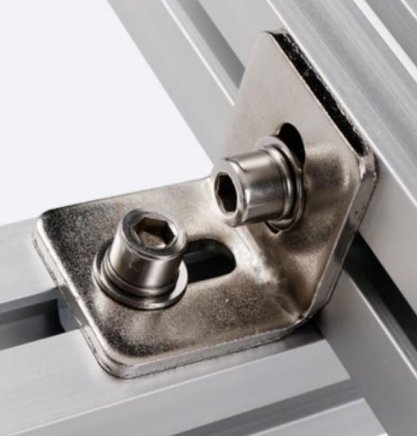 Metallverbinder für Profile 30x30. - 1