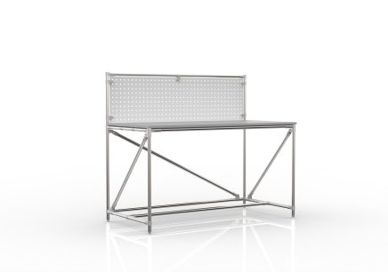 Werkbank mit Lochplatte 24040830, Breite 1500 mm - 4