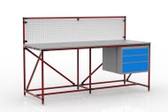 Werkbank mit Lochplatte 24040839, Breite 2000 mm - 2