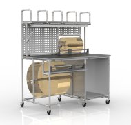 Universeller Packtisch 23020154, 2x Schneidegerät - 1