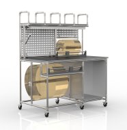 Universeller Packtisch 23020154, 2x Schneidegerät - 4