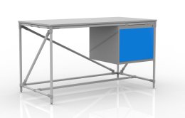 Werkbank mit Container Breite 1500 mm, 240405311