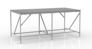 Werkbank aus Rohrsystem 22042004 - 1