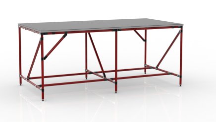 Werkbank aus Rohrsystem 22042004 - 2