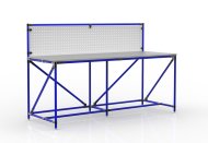 Werkbank mit Lochplatte 24040836, Breite 2000 mm - 3
