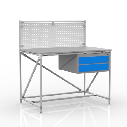 Werkbank mit Lochplatte 240408314 (3 Modelle) - 1