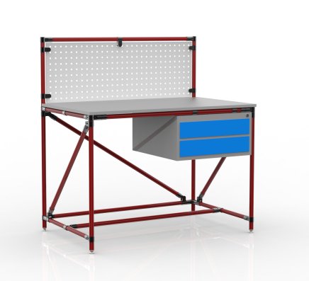 Werkbank mit Lochplatte 240408314 (3 Modelle) - 2