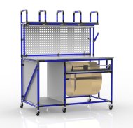 Packtisch mit Schneidgerät - 3