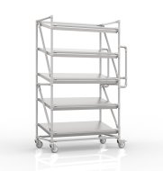 Regalwagen für Behälter mit schrägen Böden 1000 x 500 mm, SP10050