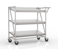 Regalwagen für Behälter mit schrägen Regalböden 24042530 - 1