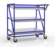 Regalwagen für Behälter mit schrägen Regalböden 24042530 - 3
