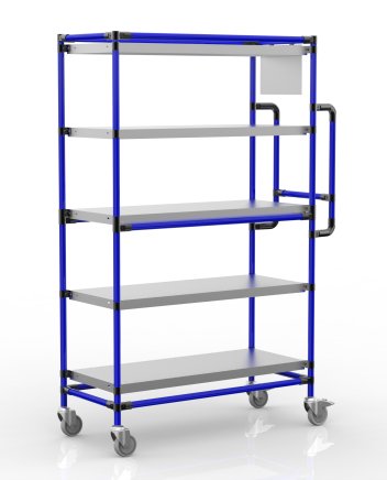 Regalwagen für Behälter SPS10040 (2 Modelle) - 3