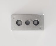 Flansch für die Profile CP-40-ST - 1