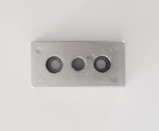 Flansch für die Profile CP-40-ST