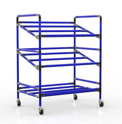 Regalwagen für Kisten, Breite 972 mm, 24040230 - 3