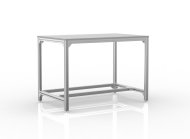 Werkbank aus Aluminiumprofilen (verschiedene Varianten)