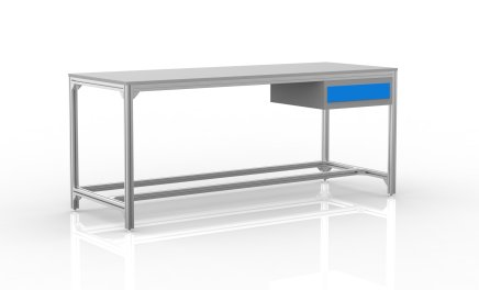 Werkstatttisch aus Aluminiumprofilen (verschiedene Varianten) - 1