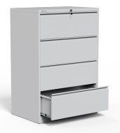 Hängeregistraturschrank HDK, 4 Schubläden, Format DIN A4 (2 Modelle)