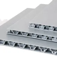Hohlkammerplatte mit Noppenstruktur AKYBOARD