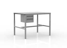 Arbeitstisch SP, Tiefe 900 mm, höhenverstellbar, (4 Modelle)