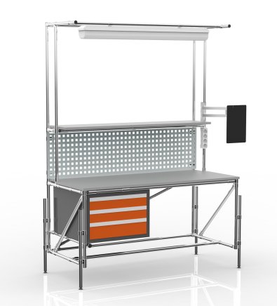 ESD Werkbank 22112851, höhenverstellbar - 1