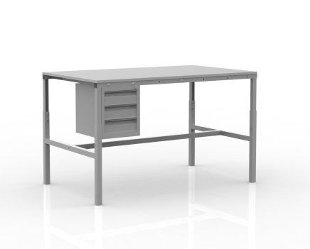 ESD Arbeitstisch SPESD, höhenverstellbar - 1