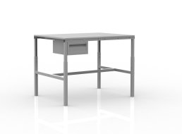 ESD Arbeitstisch SPESD, Tiefe 900 mm (4 Modelle)
