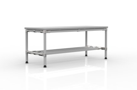 Garderobenbank 21101902 - Breite 1000 mm (4 Modelle) - 1
