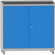 Werkstattschrank mit Türen S45550, fahrbar