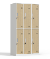 Garderobenschrank mit Zylinderschloss