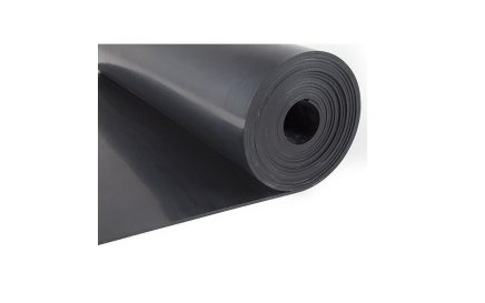 Gummi A9506 ohne Gewebeprägung, 3 mm dick, Breite 1400 mm - 1