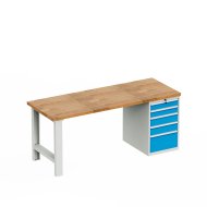 Werkbank mit Schubladenschrank HD_01_125