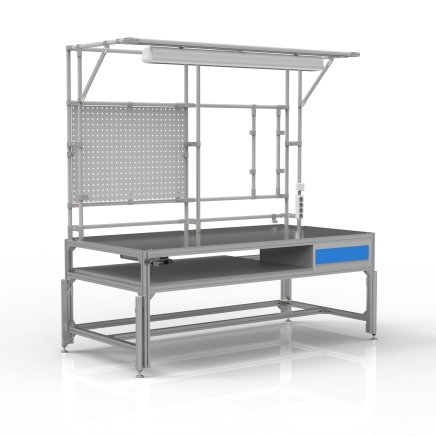 Mechanisch höhenverstellbarer Schweißtisch - 3